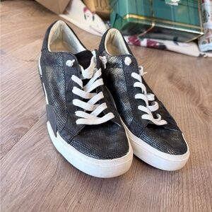 Dolce Vita Black and White Classic Sneakers